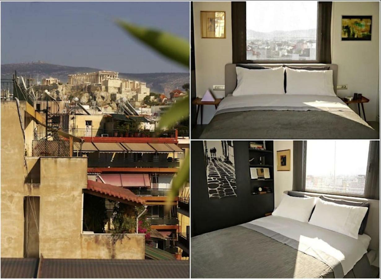 Appartement Stylish Penthouse With Acropolis And 360 View à Athènes Extérieur photo