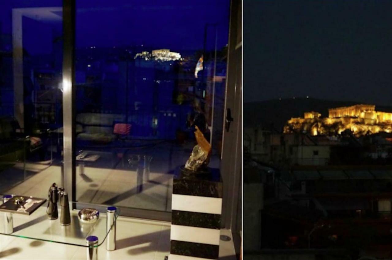 Appartement Stylish Penthouse With Acropolis And 360 View à Athènes Extérieur photo