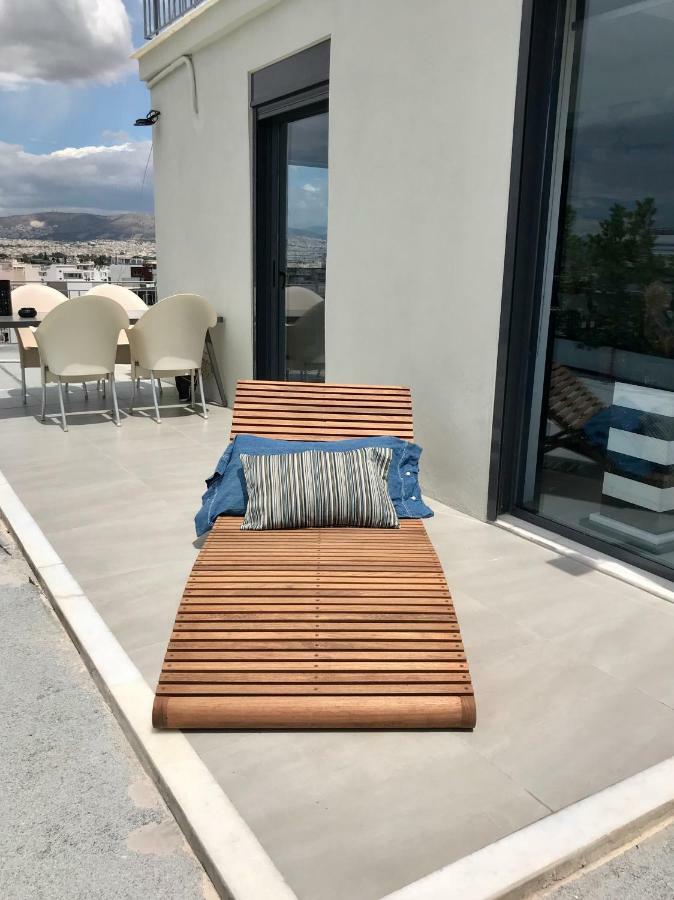 Appartement Stylish Penthouse With Acropolis And 360 View à Athènes Extérieur photo