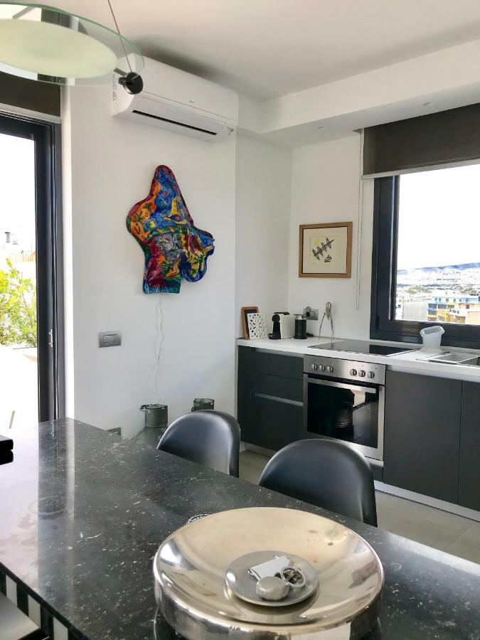 Appartement Stylish Penthouse With Acropolis And 360 View à Athènes Extérieur photo
